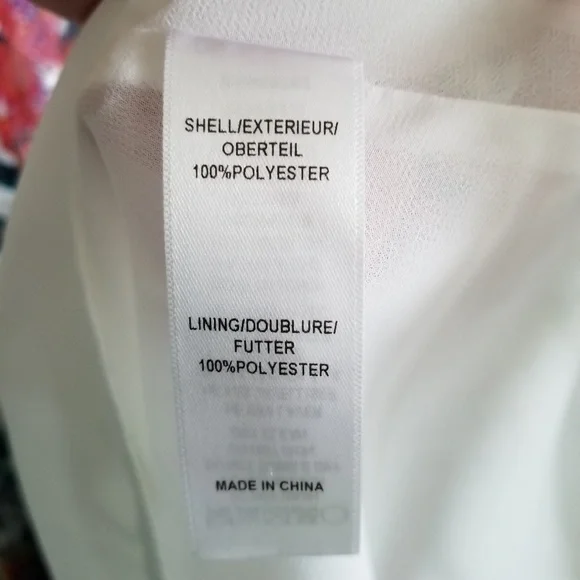 Adrianna Papell Color Floral Print A-Line Asymmetric Hem Dress Plus  14 Large L - Picture 5 of 8